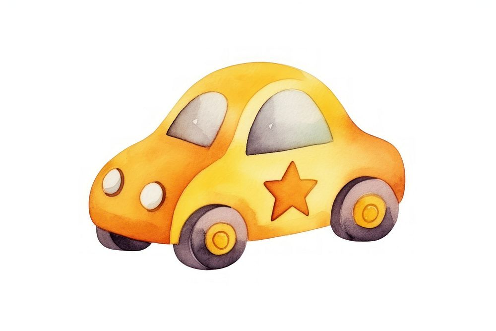 Toy car vehicle white background transportation. AI generated Image by rawpixel.