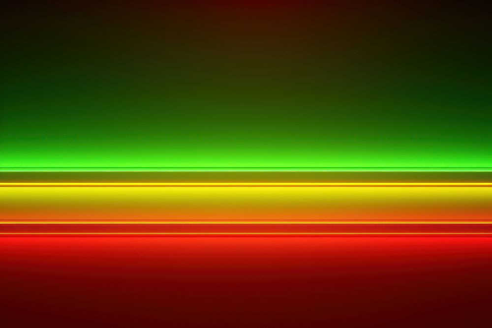 Green and red and yellow neon background backgrounds light illuminated. AI generated Image by rawpixel.