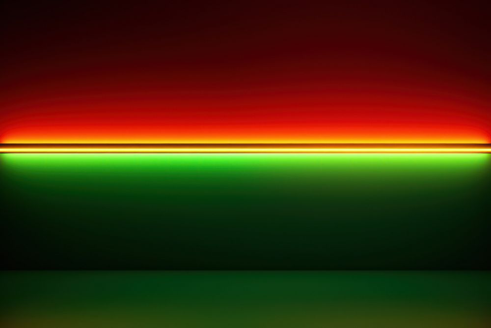 Green and red and yellow neon background backgrounds light illuminated. AI generated Image by rawpixel.