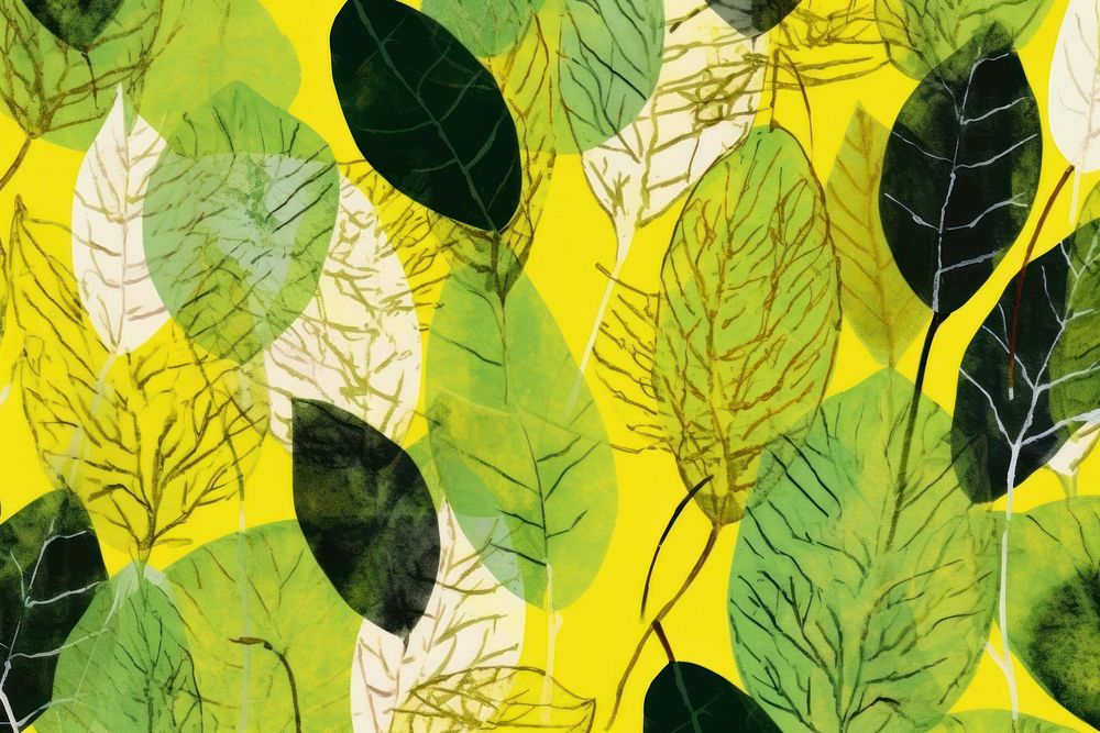  Leaf backgrounds outdoors pattern. AI generated Image by rawpixel.