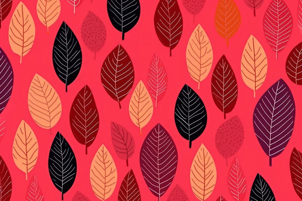  Leaf pattern backgrounds texture. AI generated Image by rawpixel.