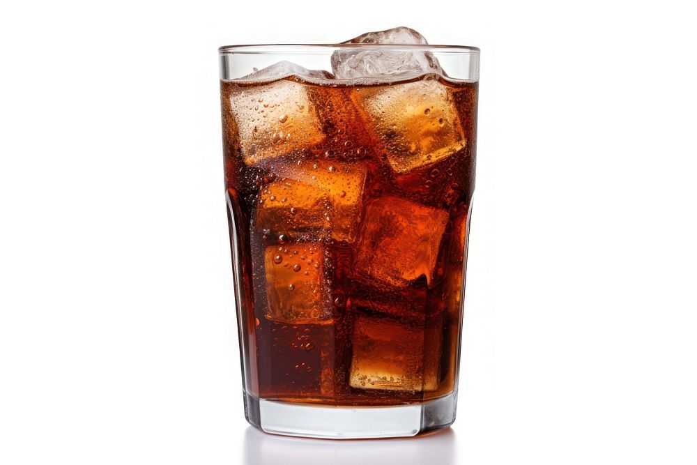 Glass of soft drink cocktail soda beer. AI generated Image by rawpixel.
