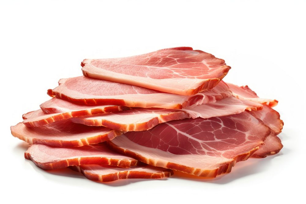 Pork ham slice meat. AI generated Image by rawpixel.