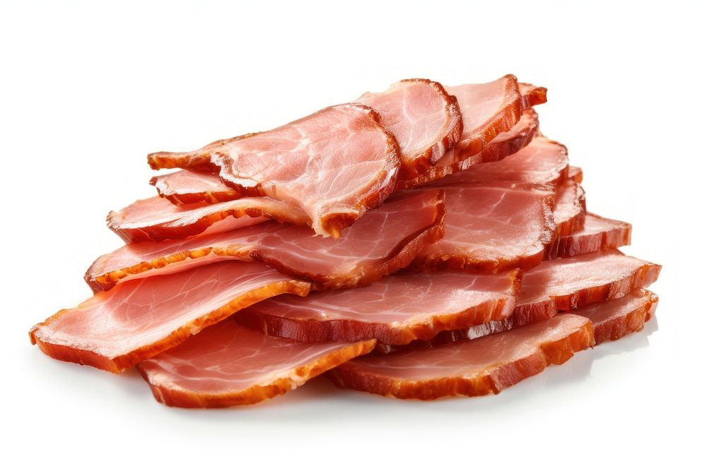 Pork ham bacon slice. AI generated Image by rawpixel.