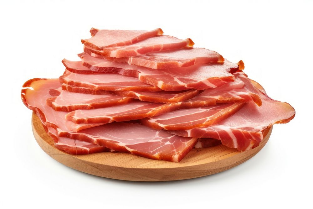 Pork ham slice meat. AI generated Image by rawpixel.