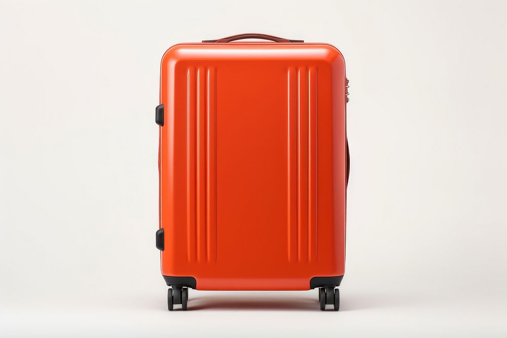 Luggage suitcase white background technology.