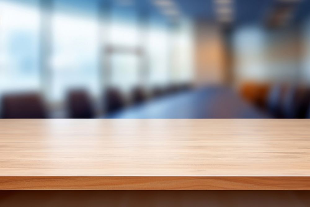 Meeting room table backgrounds furniture. AI generated Image by rawpixel.