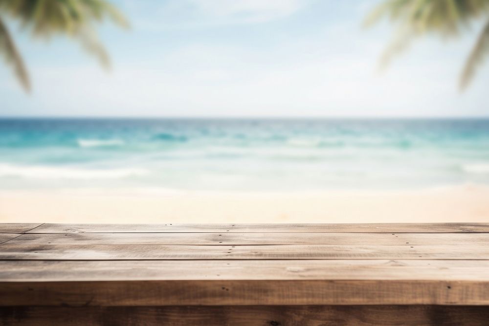 Beach wood backgrounds outdoors. 