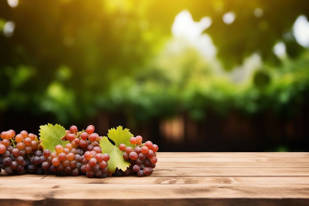 Grape yard grapes outdoors vineyard. AI generated Image by rawpixel.