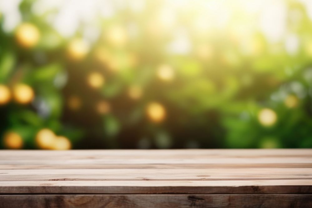 Lemon trees wood backgrounds outdoors. AI generated Image by rawpixel.