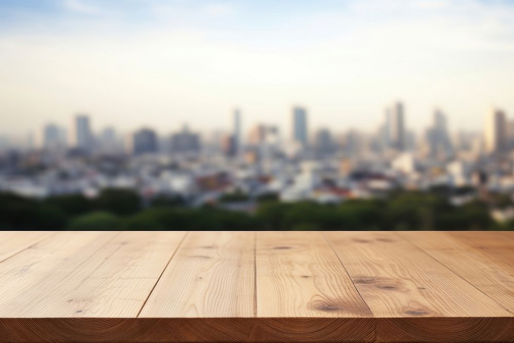 Tokyo table wood architecture. AI generated Image by rawpixel.