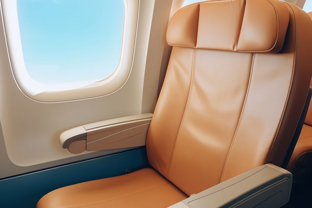 Airplane seat vehicle transportation furniture. | Premium Photo - rawpixel