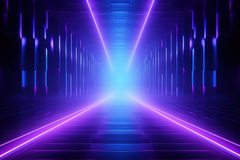  Purple and blue gradient light backgrounds futuristic. AI generated Image by rawpixel.