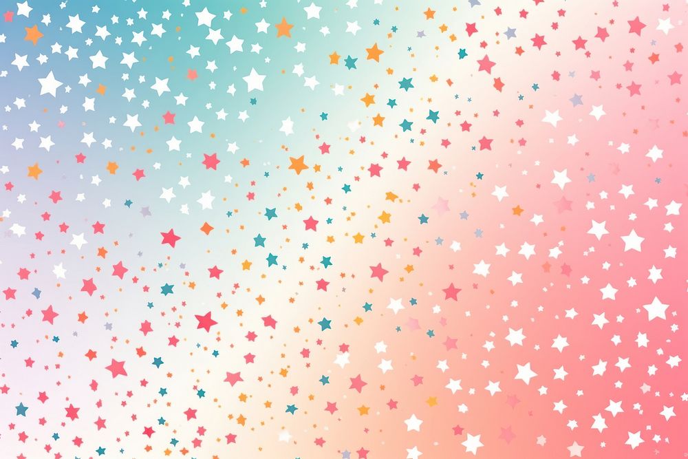  Star pattern backgrounds confetti. AI generated Image by rawpixel.