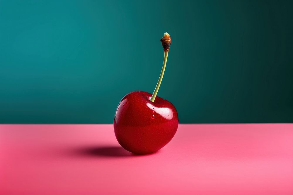Cherry food fruit plant. AI generated Image by rawpixel.