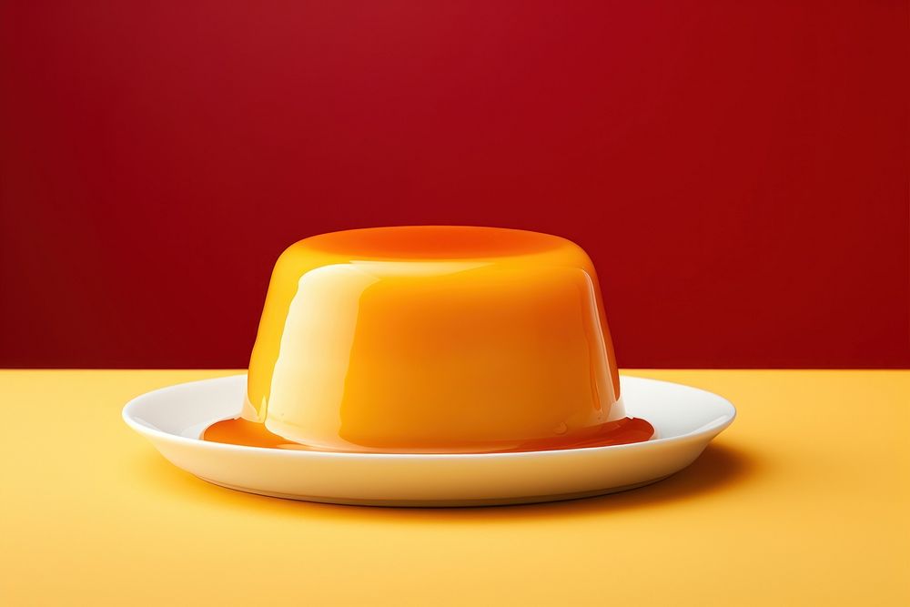 Pudding food dessert still life. AI generated Image by rawpixel.