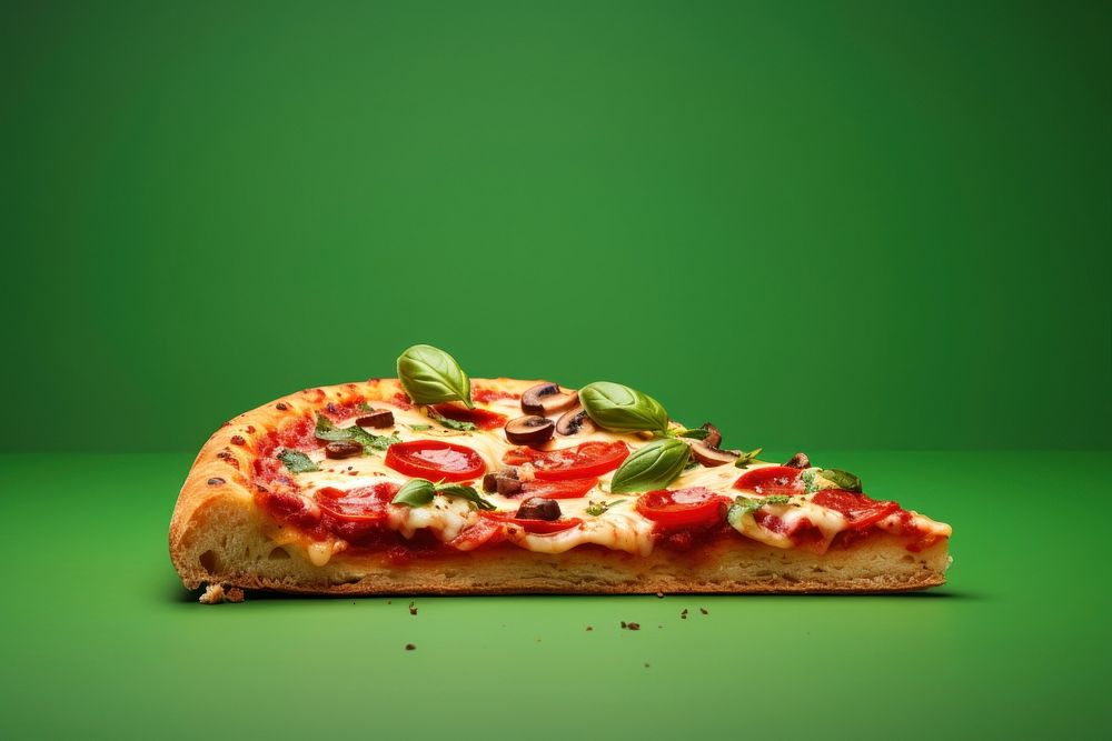 Pizza food mozzarella still life. AI generated Image by rawpixel.