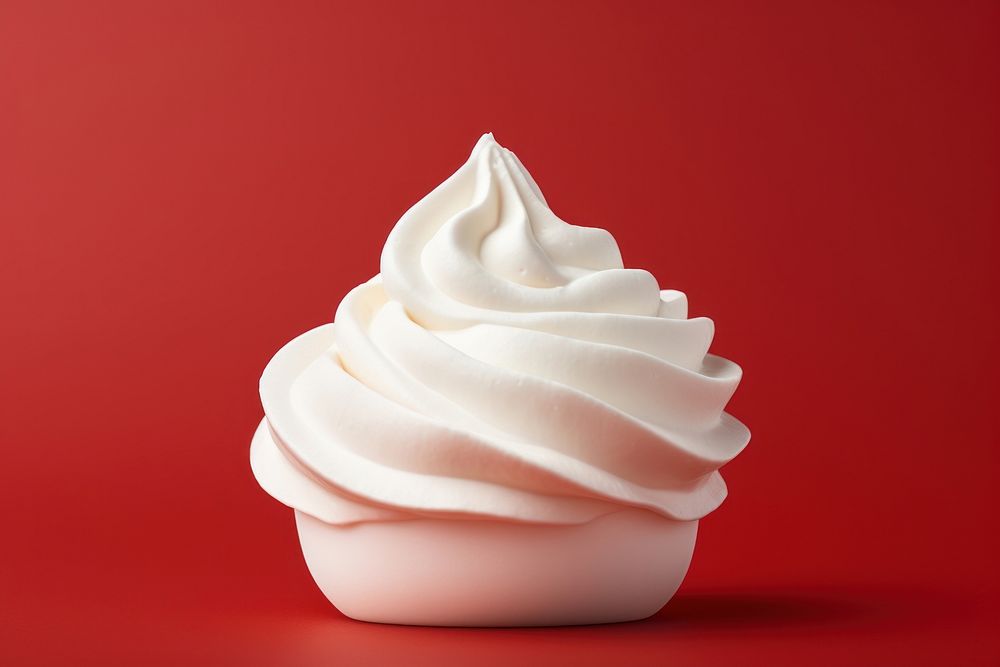 Whipped cream food dessert still life. AI generated Image by rawpixel.