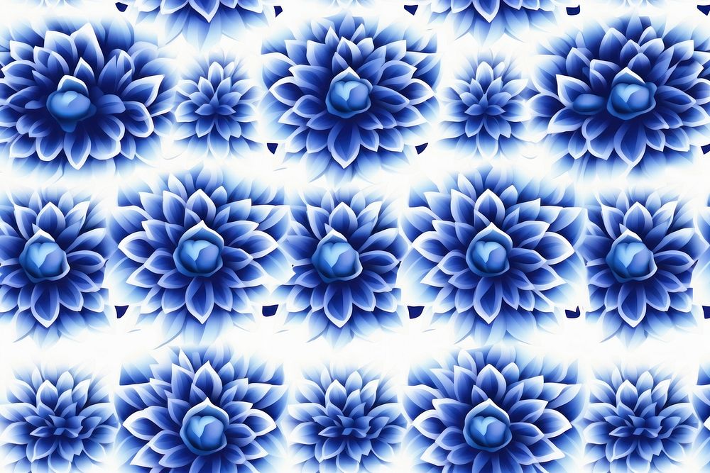 Tile pattern of dahlia backgrounds flower plant.