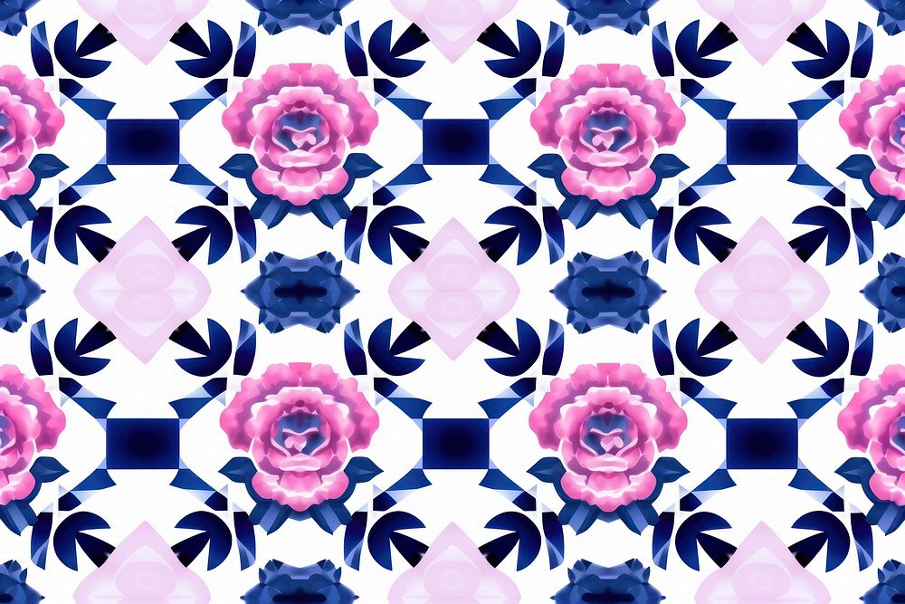 Tile pattern of rosa art backgrounds repetition.