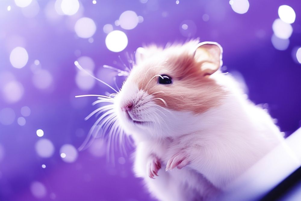 A hamster rat mammal animal.