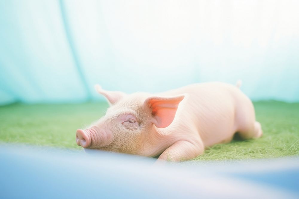 A pig animal mammal investment. AI generated Image by rawpixel.