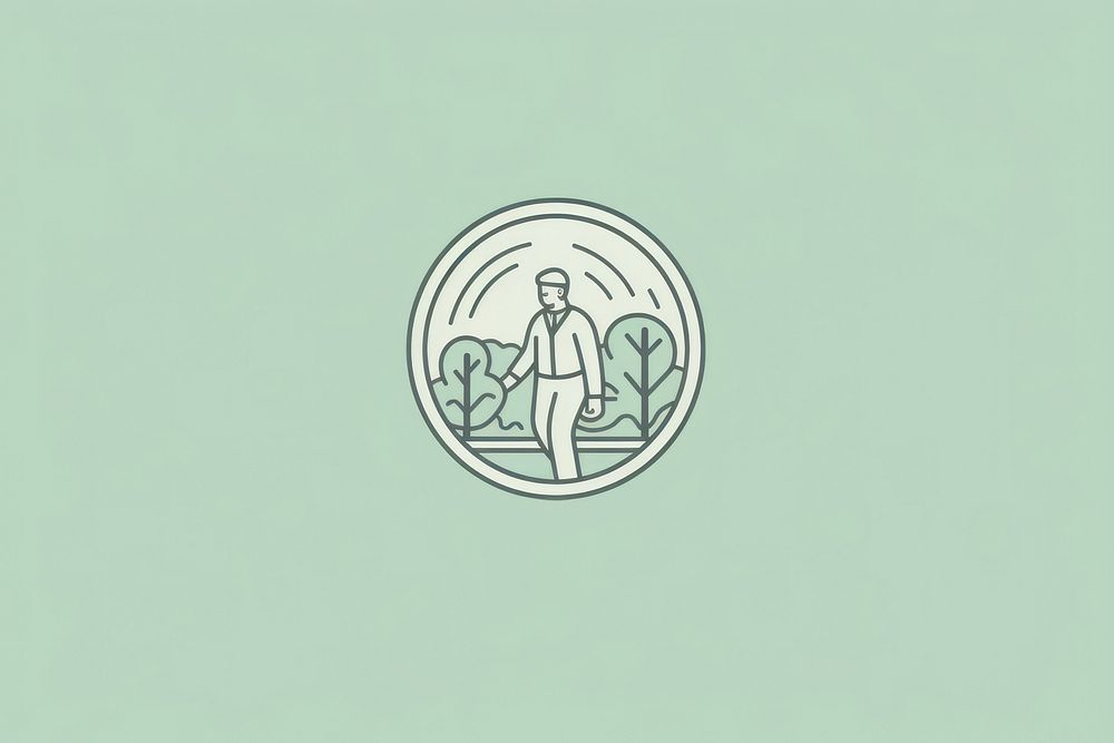 Eco friendly icon green line representation. AI generated Image by rawpixel.
