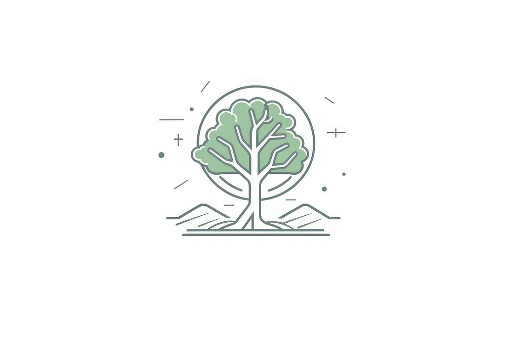 Eco friendly icon drawing sketch green. AI generated Image by rawpixel.