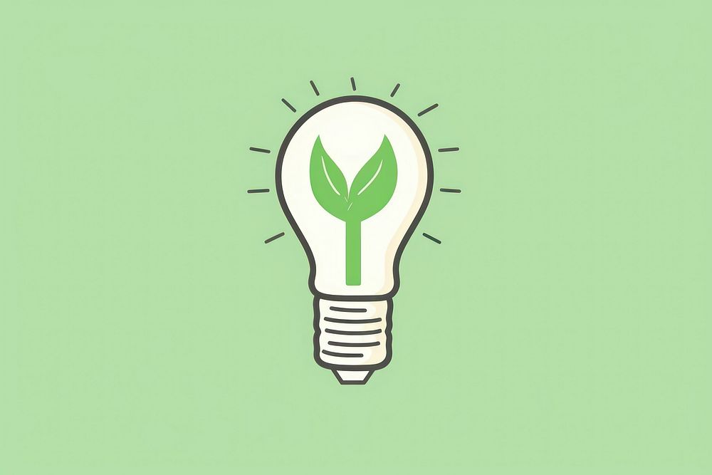 Hand holding light bulb with recycle icon lightbulb green electricity. AI generated Image by rawpixel.