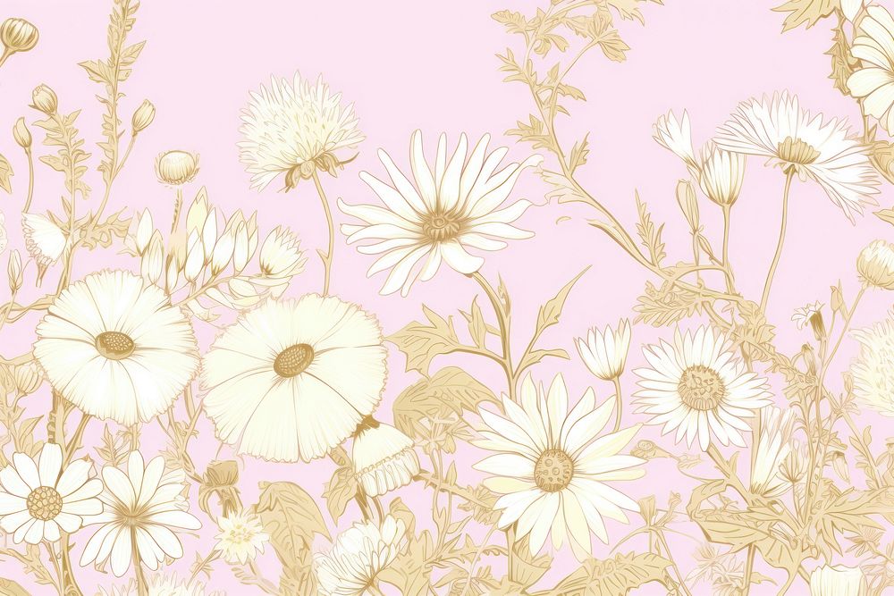 Daisy wallpaper pattern flower.