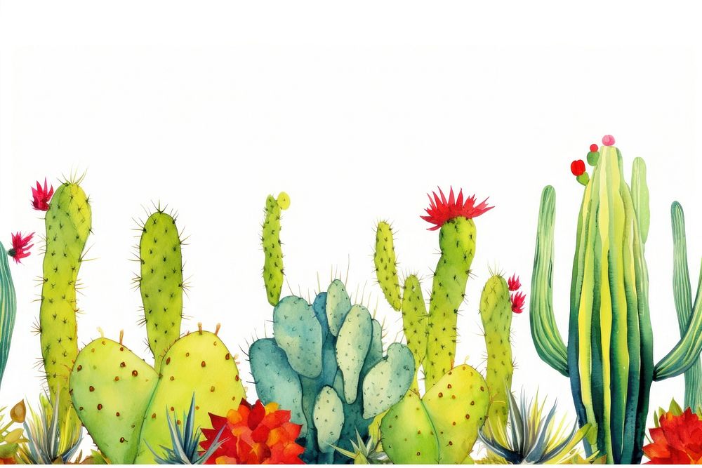 Cactus backgrounds nature plant.