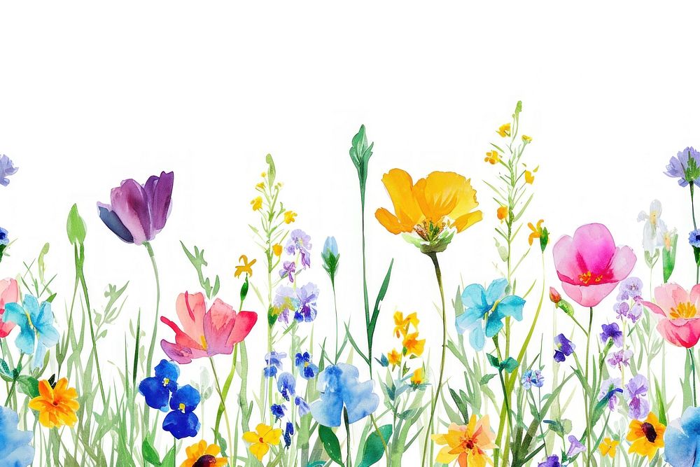 Spring flowers nature backgrounds outdoors.