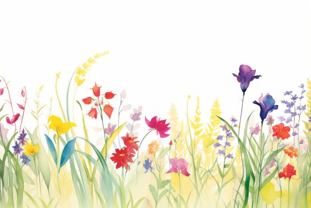 Pastel flowers nature backgrounds outdoors.