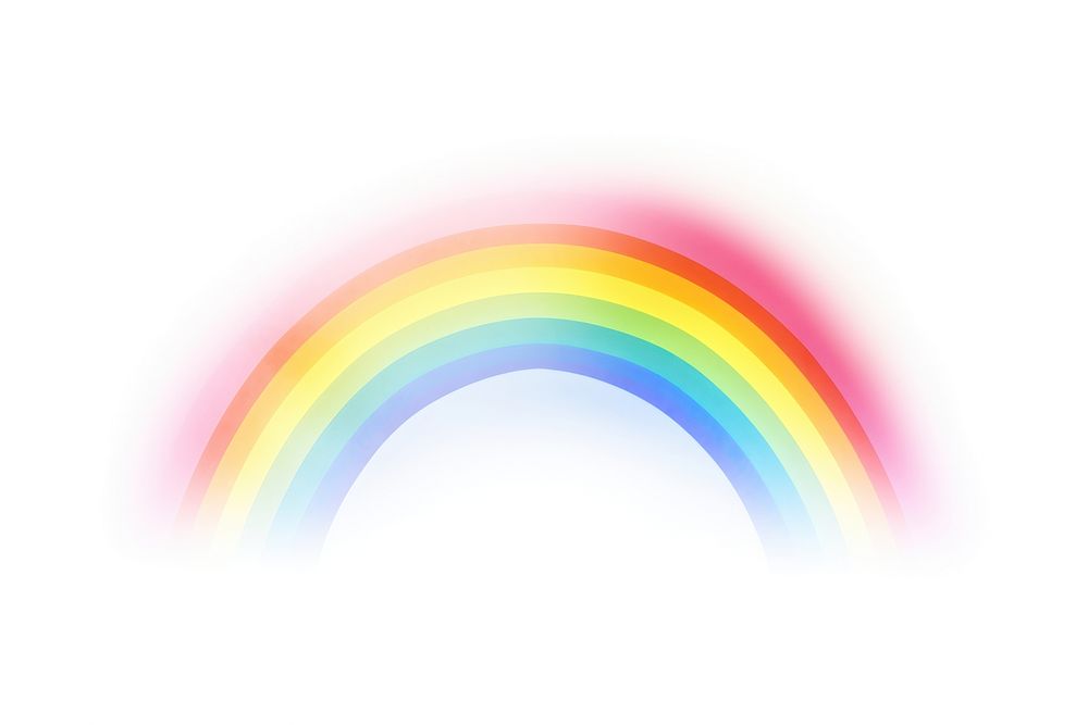 A rainbow backgrounds white background refraction.