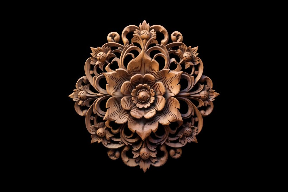 A lotus jewelry art accessories. AI generated Image by rawpixel.