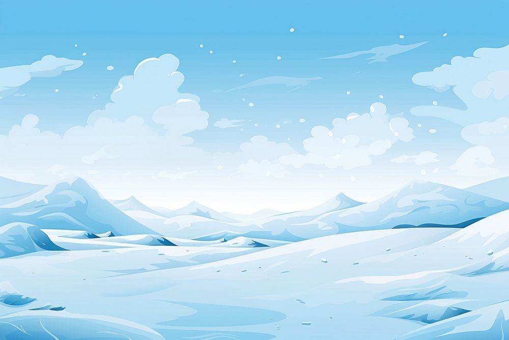 Snowfall Snowy snow backgrounds. AI generated Image by rawpixel.