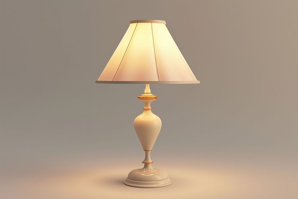 Lamp lampshade illuminated decoration.