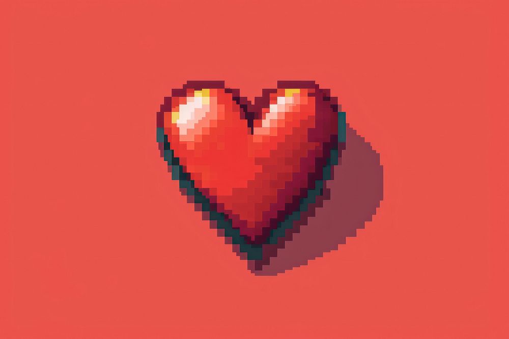 Heart backgrounds creativity pixelated.