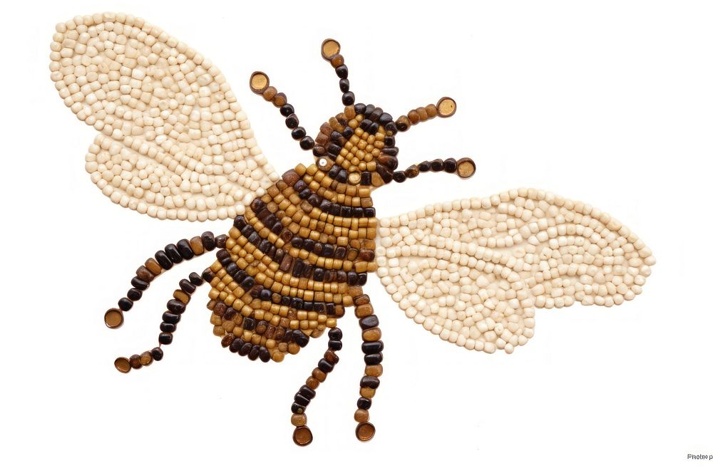  Bee insect animal art. AI generated Image by rawpixel.