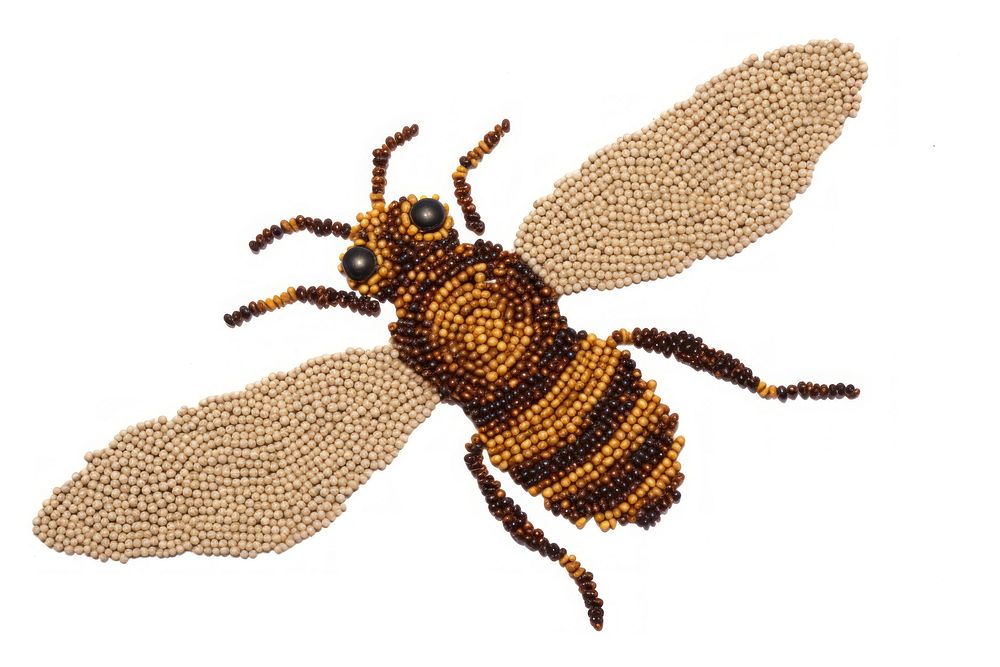  Bee insect animal wasp. AI generated Image by rawpixel.