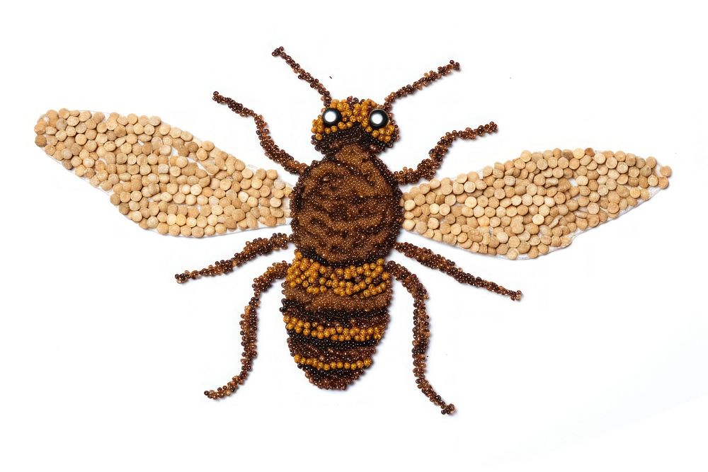 Bee insect animal wasp. AI generated Image by rawpixel.