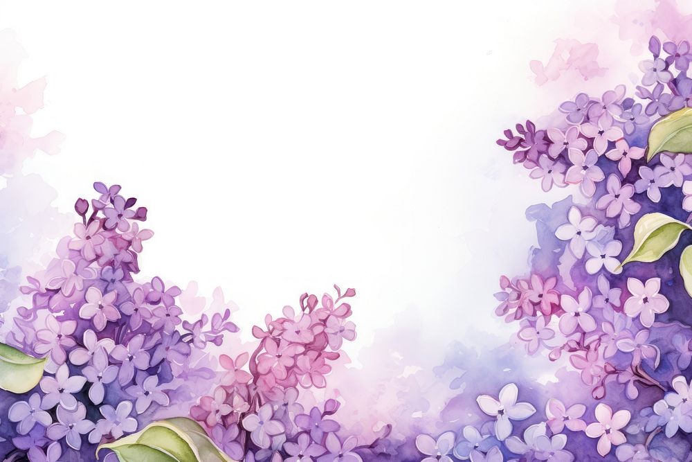 Lilacs blossom flower plant.