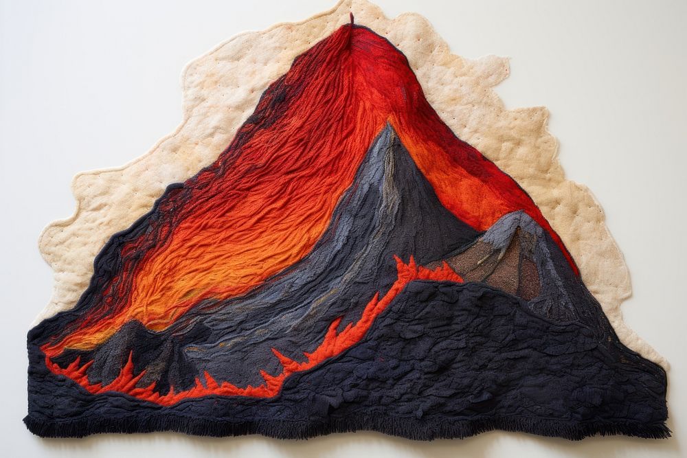 Volcano mountain lava creativity.