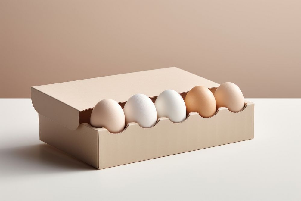 Egg carton paper packaging  simplicity cardboard food.