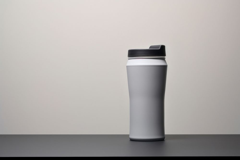 Protein Shaker  bottle shaker gray.