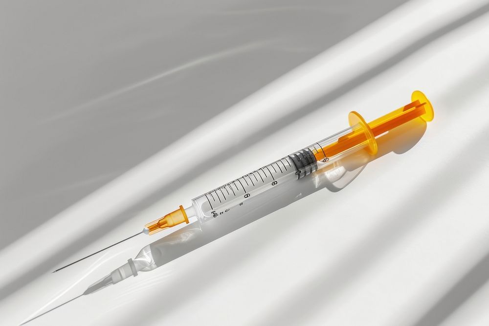 Syringe plastic studio shot screwdriver injection.