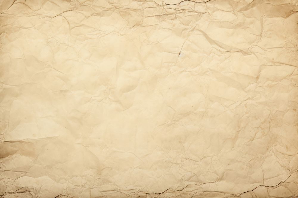 Crumpled paper texture Faded paper backgrounds wall old.