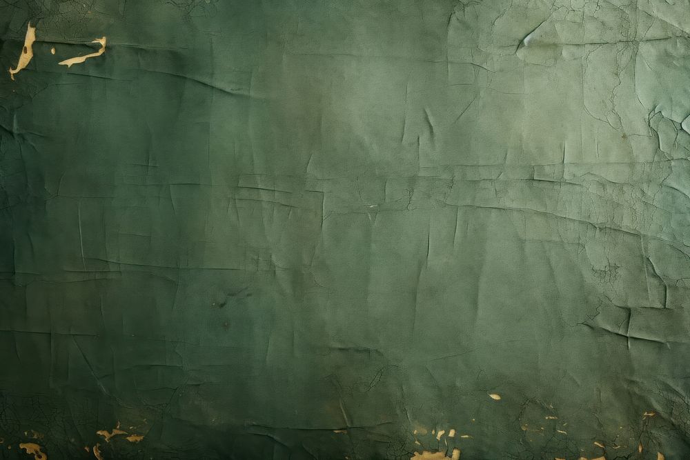 Dark green Faded paper backgrounds wall old.