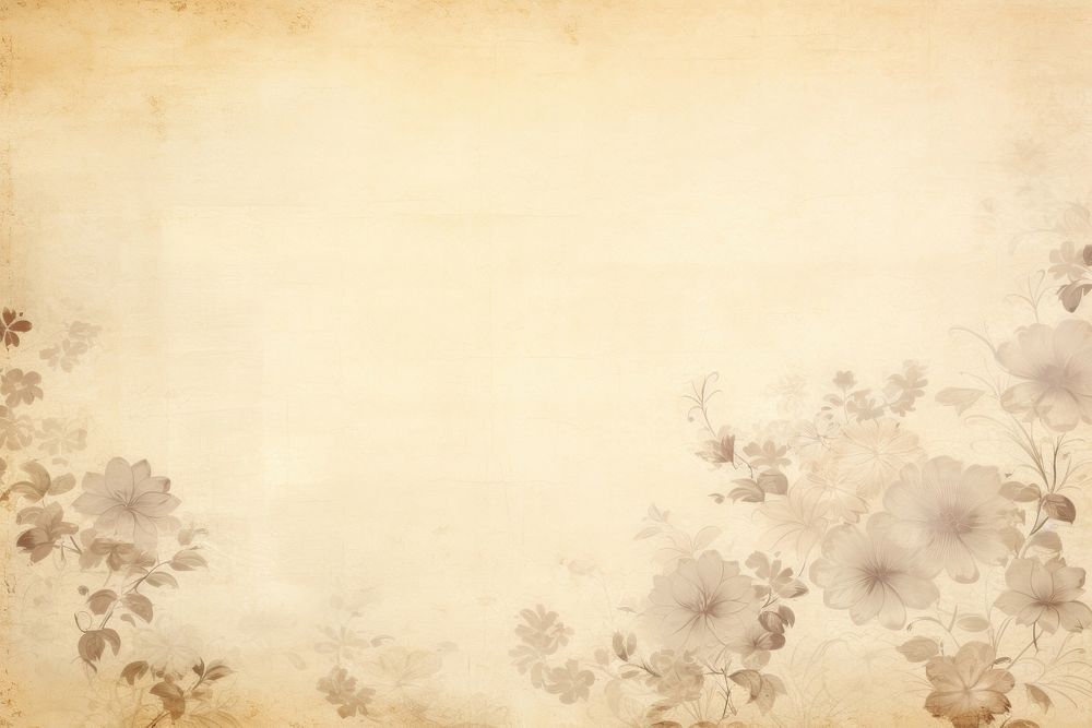 Flower Washi Faded paper backgrounds pattern texture.