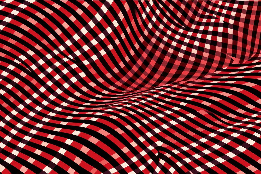  Wave pattern plaid abstract. AI generated Image by rawpixel.